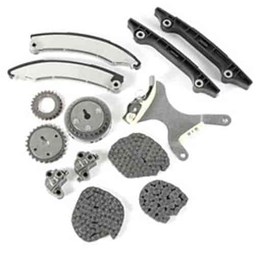 This timing kit from Omix-ADA fits the 3.7L engine in 06-10 Jeep Commanders 05-10 Grand Cherokees and 04-12 Libertys.