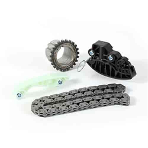 This timing set from Omix-ADA fits 5.7L engines with variable valve timing found in 09-10 Jeep Comma