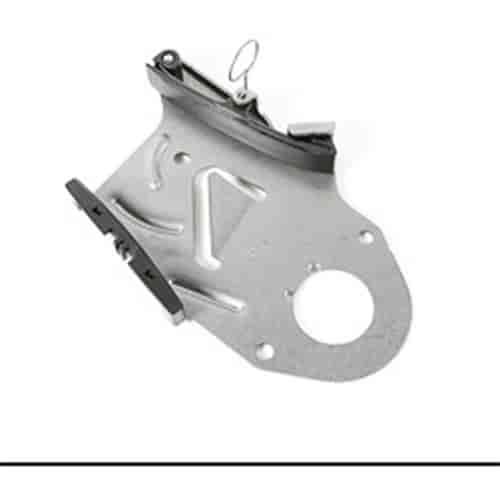 This timing chain tensioner from Omix-ADA fits the 5.7L engine in 06-08 Jeep Commanders and 05-08 Grand Cherokees.