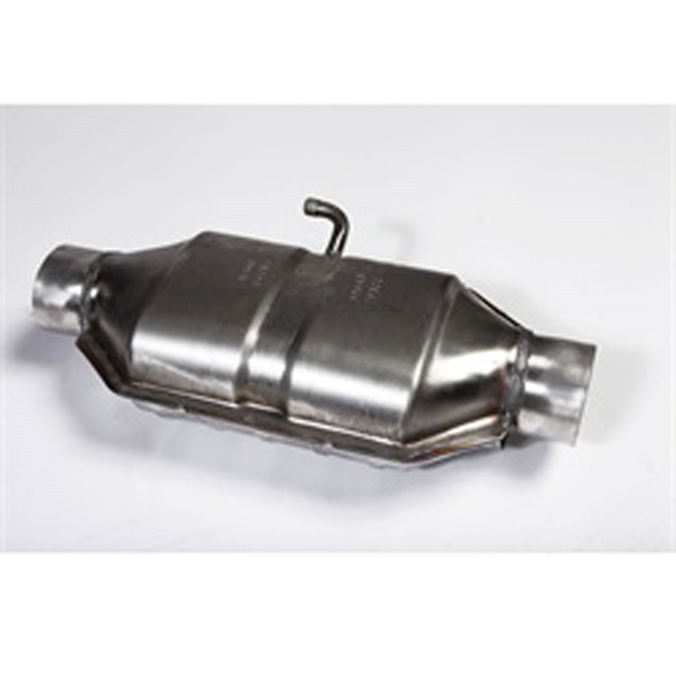 Replacement catalytic converter from Omix-ADA, Fits 75-78 Jeep CJ5 and CJ7 with 232 258 and 304 cubic inch engines.