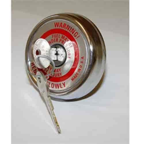 This locking gas cap from Omix-ADA fits 97-01 Jeep Wranglers.
