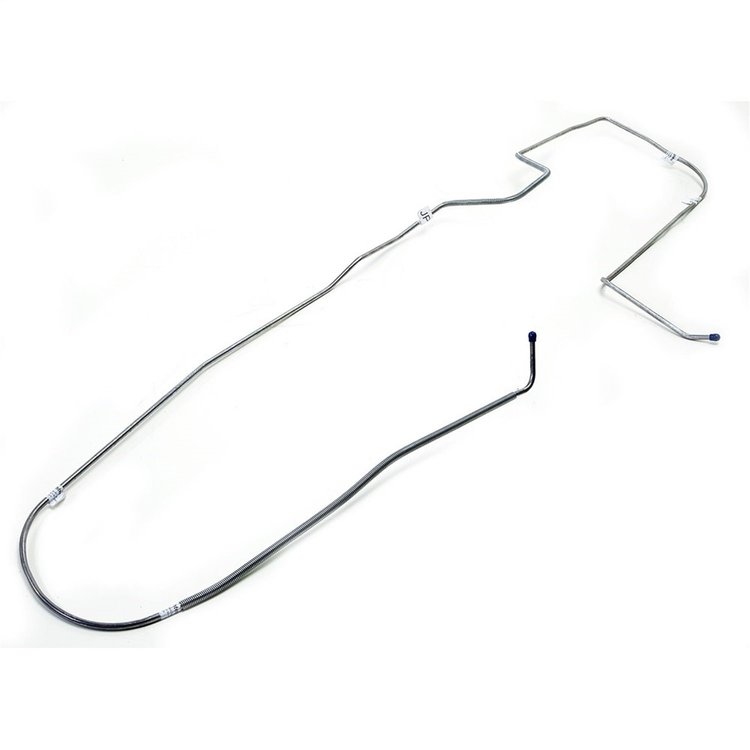 Replacement fuel line from Omix-ADA connects gas tank to fuel pump., Fits 82-86 CJ7 with a 4.2 liter engine.