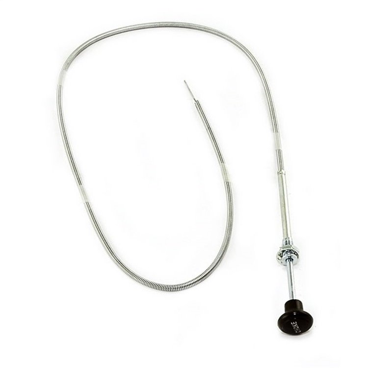 Choke Cable With Olive Drab Knob 41-45 MB 41-45 GPW 45-49 CJ2A 48-53 CJ3A 50-52 M38 52-71 M38A1 53-67 CJ3B 55-71 CJ5 55-71 CJ6
