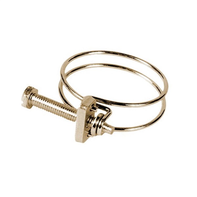 Double Wire Clamp 2.5 inches 134 CI L-Head Air Horn to Carburetor Seal 1941-1945 MB 1945-1945 GPW 19