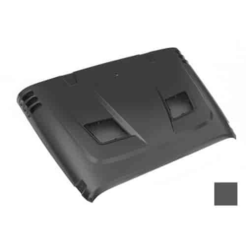 This Performance Vented Hood from Rugged Ridge is painted with the PAU paint code. Granite Crystal It fits 07-14 Jeep Wranglers.