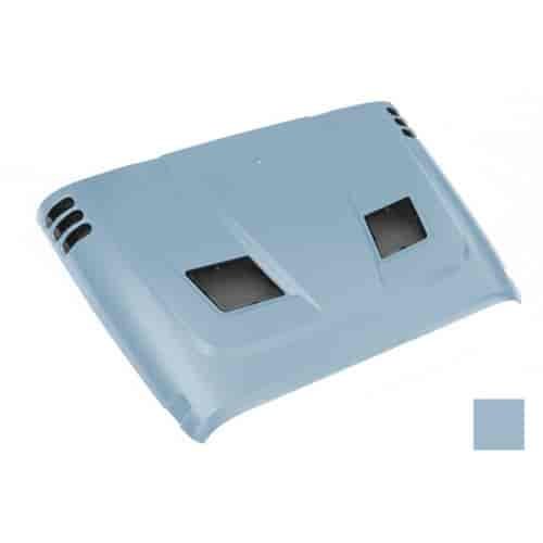 This Performance Vented Hood from Rugged Ridge is painted with the PBA paint code. Winter Chill Pear