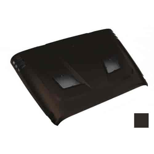This Performance Vented Hood from Rugged Ridge is painted with the PTW paint code. Rugged Brown Pear