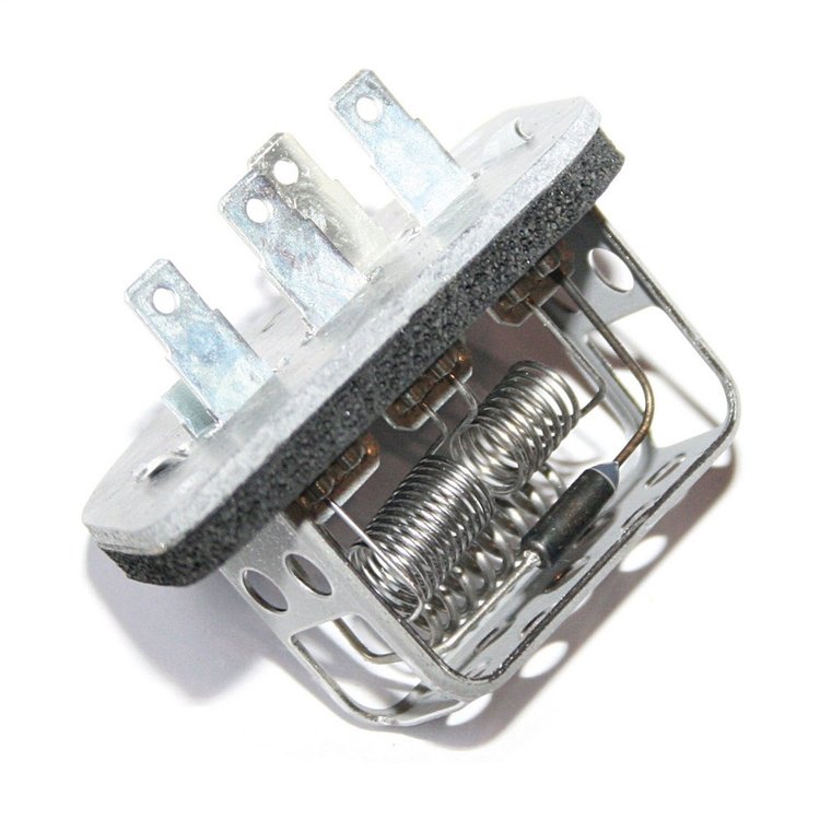 This heater blower resistor from Omix-ADA fits 91-96 Jeep Cherokee XJ