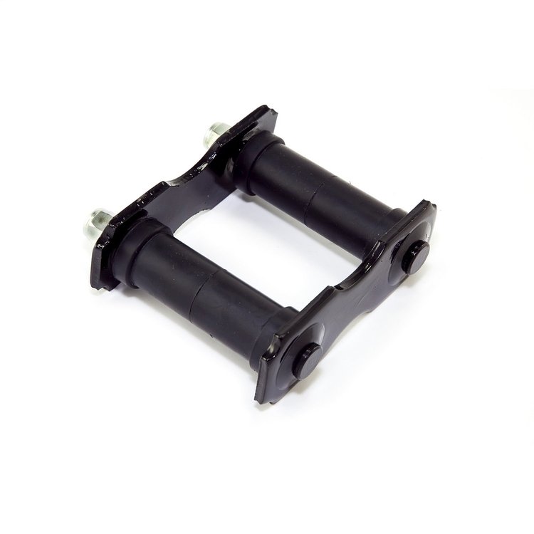 This shackle kit from Omix-ADA fits the rear leaf springs on 76-83 Jeep CJ5 76-86 CJ7 and 81-86 CJ8.