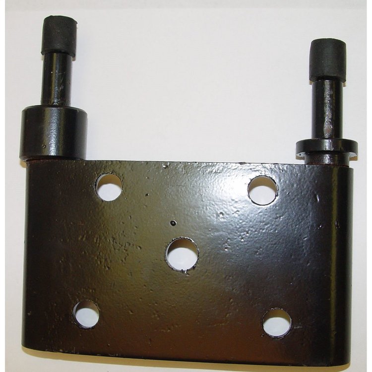 Replacement leaf spring plate from Omix-ADA, Fits right side of front axle on 76-83 Jeep