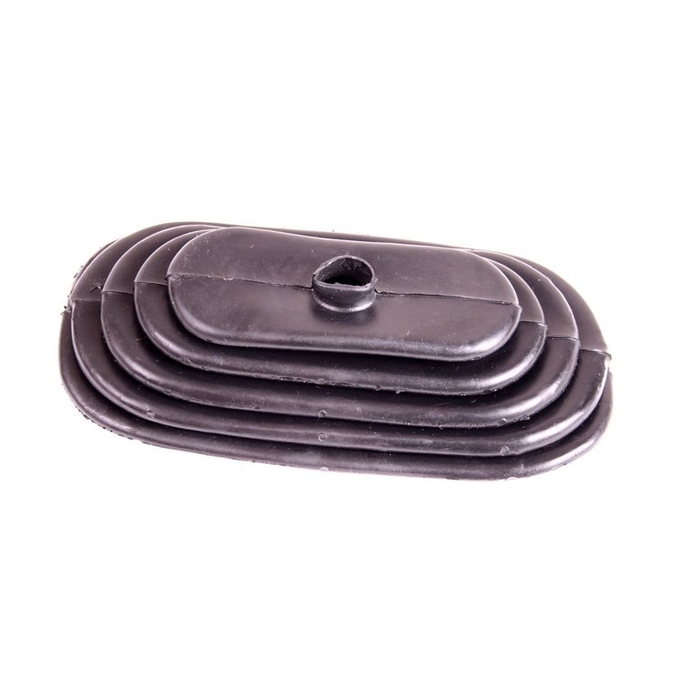 Replacement shifter boot from Omix-ADA, Fits 76-79 Jeep CJ models with Dana 20 transfer case.