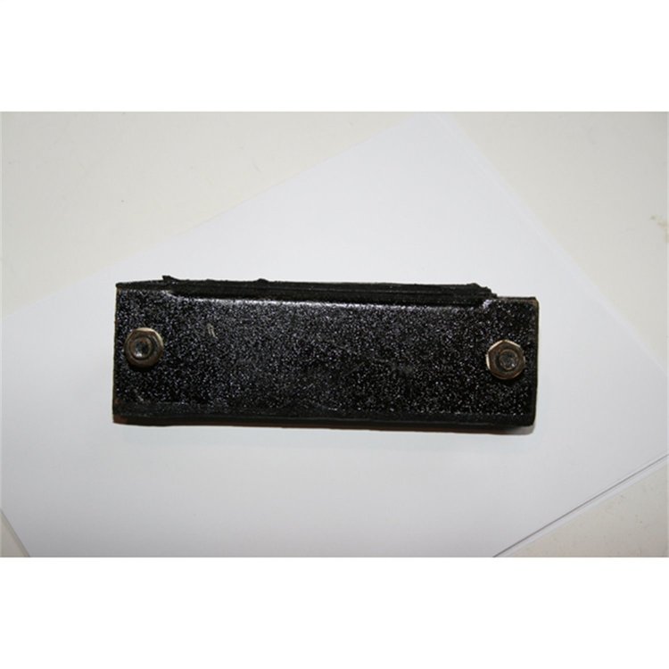 Replacement rubber transmission mount from Omix-ADA, Fits 46-71 Jeep CJ models with Dana 18 tran