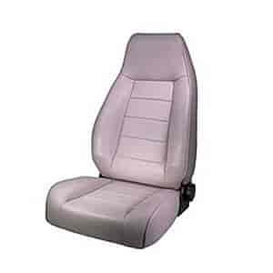 Factory Style Replacement Seat w/Recliner Gray Front
