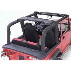 Roll Bar Cover Kit Denim Black Fits OE Roll Bars Only