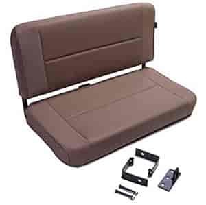 Standard Replacement Seat Bench Rear Tan Front