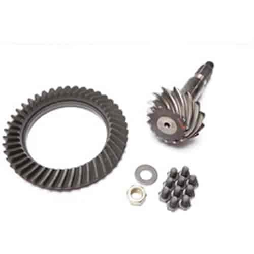This ring and pinion gear set for Dana 44 from Omix-ADA fits 2003 Jeep Wrangler TJ 3.07 ratio.