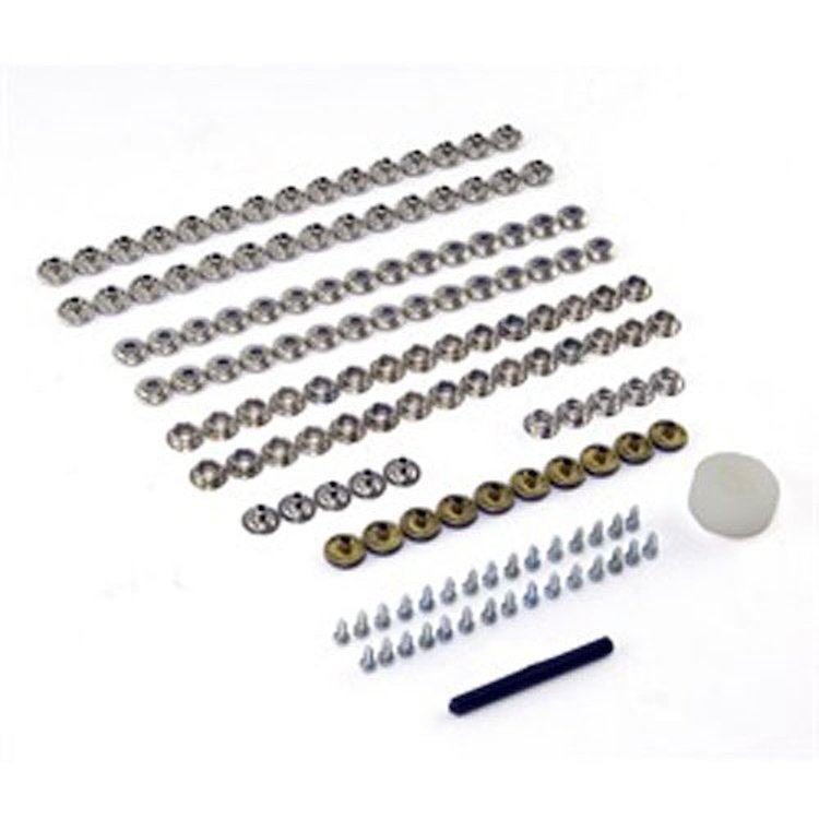 soft top replacement snap kit from Omix-ADA allows you to fix or replace up to 30 snaps on 55-8