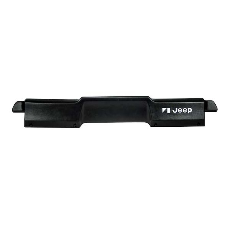 Dash Pad 1976-1986 Jeep CJ, with Embossed Jeep Logo [Black Finish]