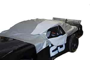 Cockpit Car Cover 300D PU silver-coated polyester
