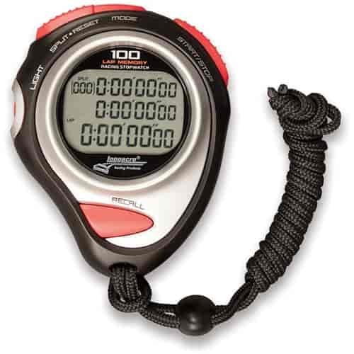 Longacre Memory Stopwatch 100 lap memory