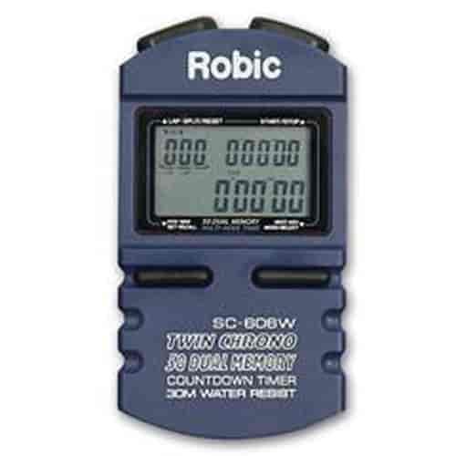 Robic SC 606W Stopwatch 50 lap Memory