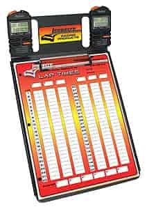 Clipboard & Stopwatches - 2 Car Includes 2 Robic SC554W Stopwatches