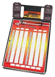 Clipboard & Stopwatches - 2 Car Includes 2 Robic SC505 Stopwatches