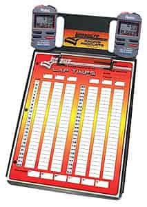 Clipboard & Stopwatches - 2 Car Includes 2 Robic SC848W Stopwatches