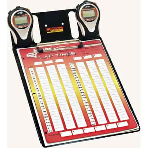 Clipboard & Stopwatches - 2 Car Includes 2 Memory 22162 Stopwatches