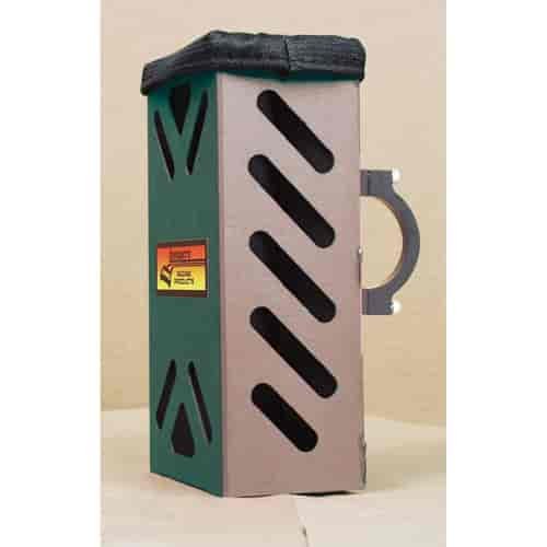 Anodized Aluminum Radio Box Fits 1-3/4" Roll Bar