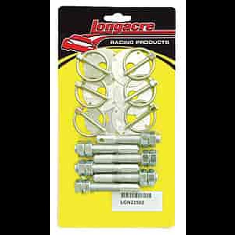 Aluminum Hood Pin Kit 1/2" - 20