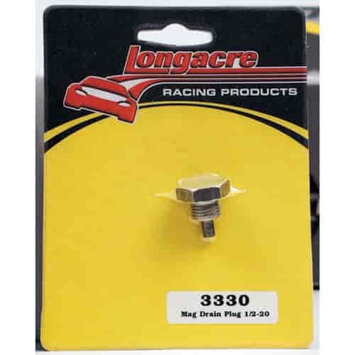 Magnetic Drain Plug Fits Pans w/ 1/2"-20 Thread