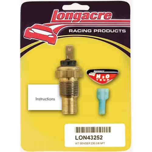 52-43252 230-Deg Water Temp 3/8 in. NPT Sender Only