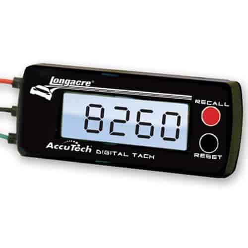 AccuTech Digital Memory Tach 0-10,000 RPM Range