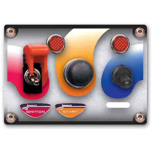 Aluminum Switch Panel 3 Switch