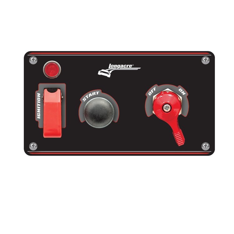 52-44871 Flip-Up Start / Ignition Panel W/ Pilot Light & Battery Disconnect