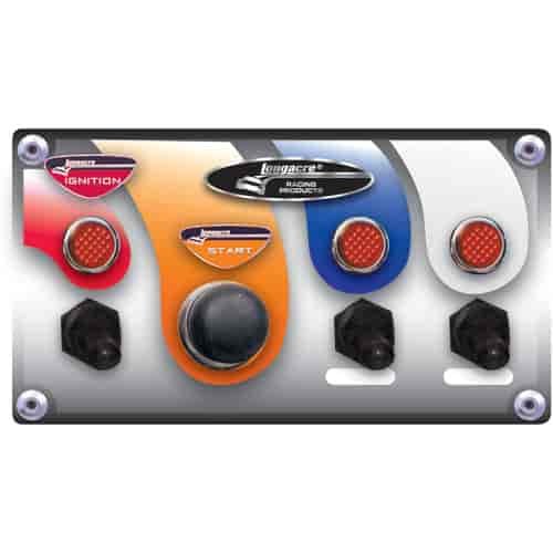 Aluminum Switch Panel 4 Switch