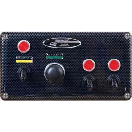 Molded CF Switch Panel 4 Switch