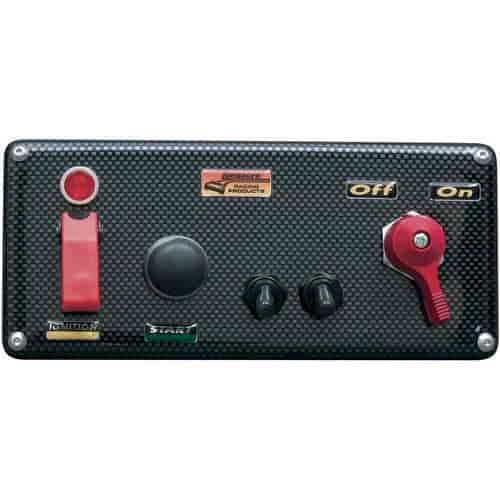 Molded CF Switch Panel 5 Switch