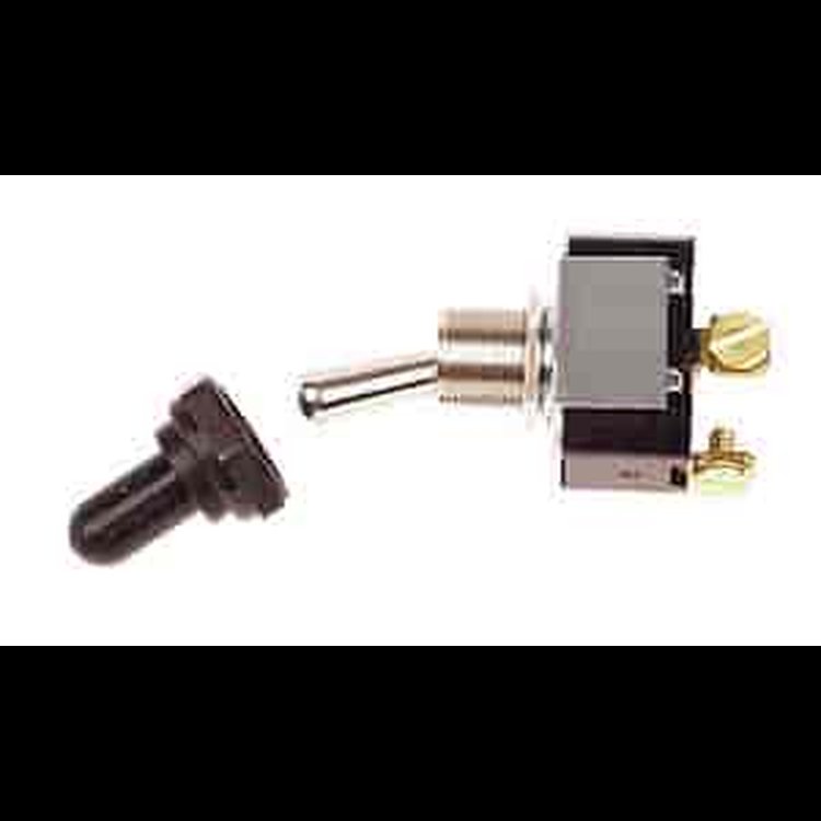 Momentary Toggle Start Switch Weatherproof Cover & 2 Terminals