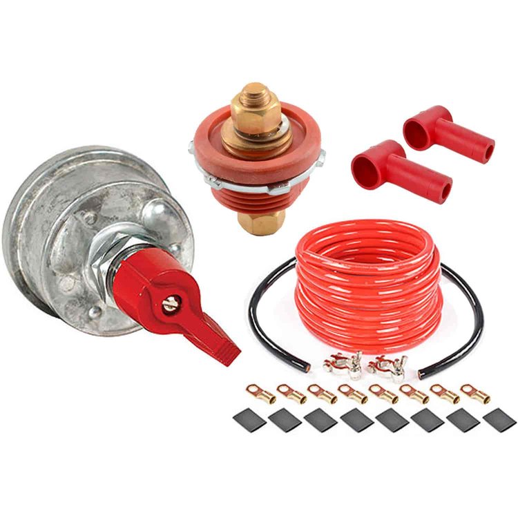 2 Terminal Battery Disconnect Kit Includes 2 Terminal Battery Disconnect Switch