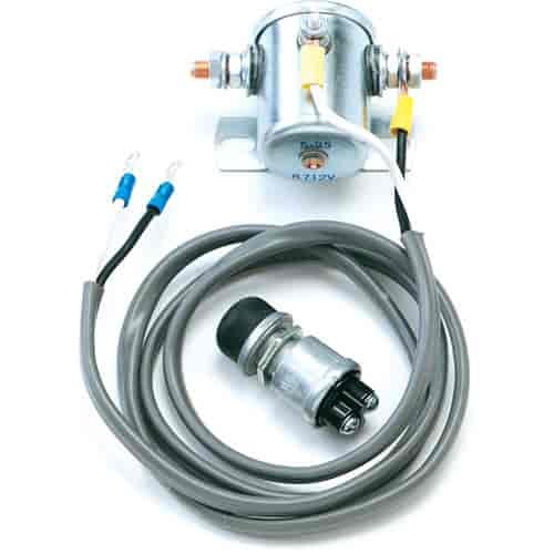 Heavy Duty Solenoid w/Starter Button Factory Hard Wired