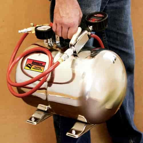Lightweight Portable Air Tank Kit Includes Digital 0-60 Quick Fill Tire Gauge