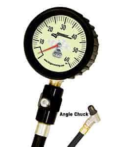 Deluxe 2-1/2" Tire Pressure Gauge 0-60 PSI
