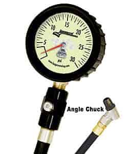 Deluxe 2-1/2" Tire Pressure Gauge 0-30 PSI
