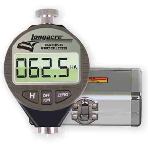 Digital Durometer w/Silver Case Measures Tire hardness
