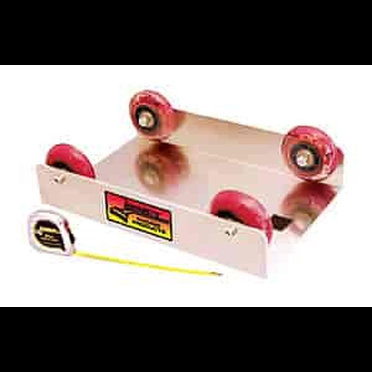 Tire Roller With Tape Check stagger easily and accurately