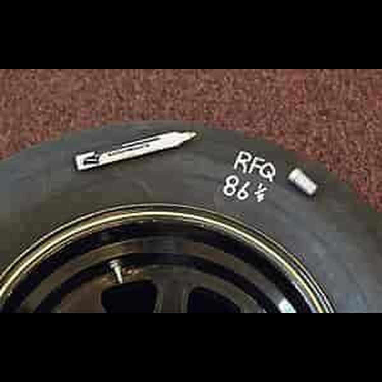 Tire Paint Pen Fine Tip - easy to read