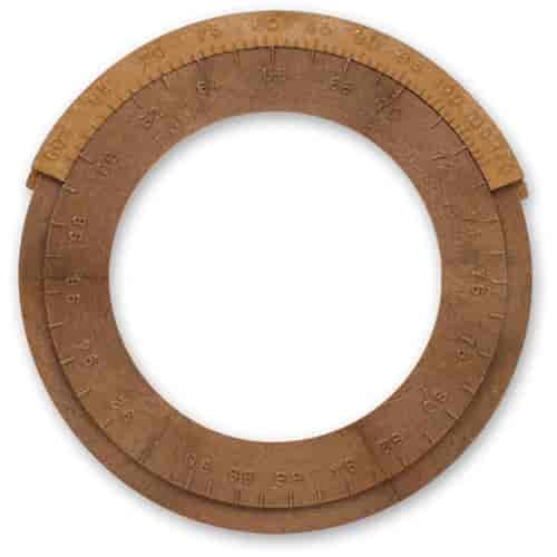 Jetting Slide Rule for Holley Carburetors Calculates Jet Changes from Air Density