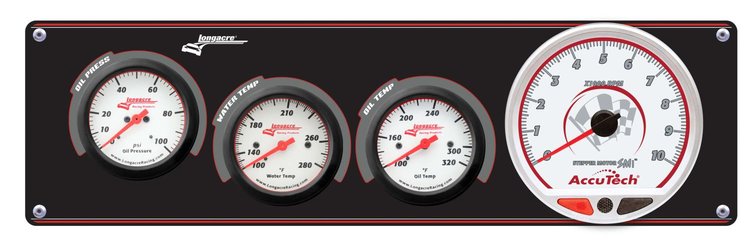 52-46907 Sportsman Elite 3 Gauge Panel W/Tach Oil Press., Water Temp., Oil Temp.